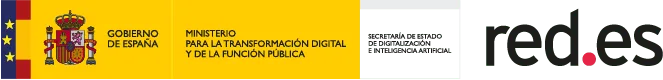 Gobierno de España. Ministerio para la transformación digital y de la función pública. Red.es