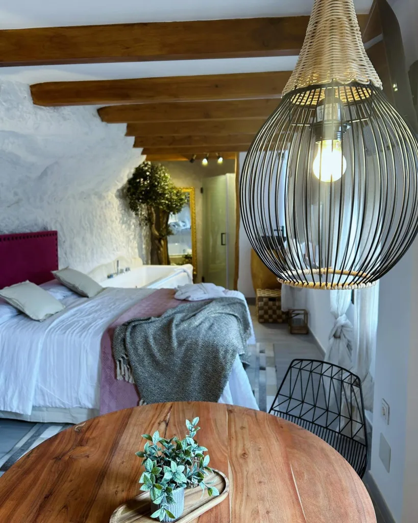 Un refugio romántico entre piedra y cielo